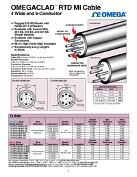 Thumbnail of document Data Sheet - 316-RTD-2CU-MO-6.0MM Nickel 201 Wire, Mineral Insulated RTD Cable